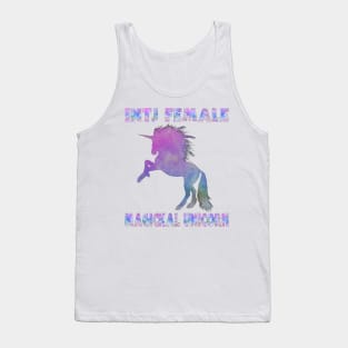 INTJ Females are Magickal Unicorns Tank Top